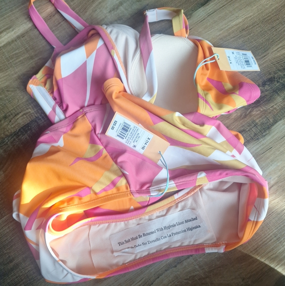 Kona Sol High Rise Padded Bikini Set Size 14-16 - Picture 10 of 10